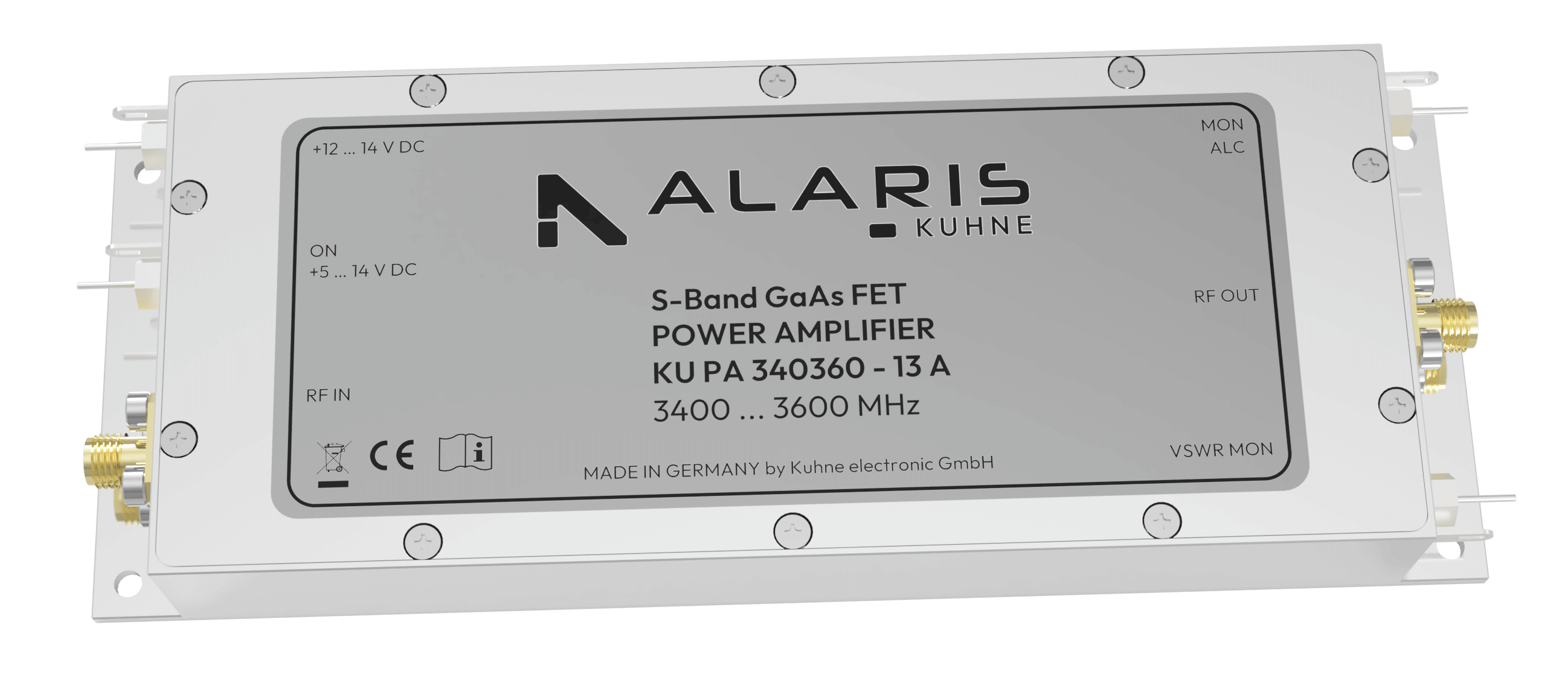 Power Amplifier, 3400 ... 3600 MHz, 13 W